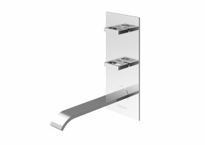 Kohlman Nexen-s bateria umywalkowa podtynkowa chrom SQW196U