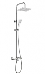 AQG System wannowy Wind Blu SQ z termostatem , Deszczownica Wind Blu SQ 22,5 x 22,5 20WBC22OLB01