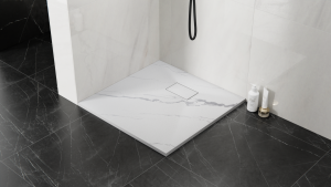 Besco Vexo Marble brodzik 80 VM8080K