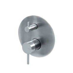 Vema Tiber Steel Bateria Podtynkowa 2 wyjścia inox V17142