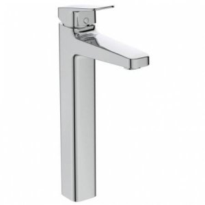 Ideal Standard Ceraplan Bateria umywalkowa wysoka z korkiem chrom BD239AA