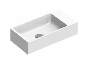 Catalano PREMIUM 50x25 umywalka b/o prawa/lewa biały połysk 15025VE00/0220520001