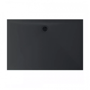 Ronal Air brodzik prostokątny 140x80 cm konglomeratowy antracyt W37A14008017