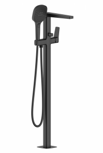 KFA MALAGA BLACK bateria wannowa wolnostojąca czarna 452551081