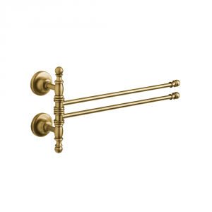  Gedy Allpe Perla wieszak Podwójny 38 cm Ścienny bronzo PE013/BR