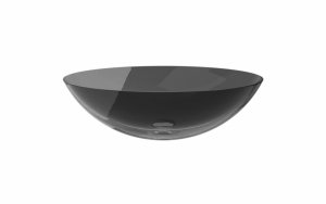 Besco Anya Carbon Grey umywalka nablatowa + maskownica biała UMA50CGW