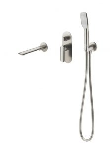 Vedo Aletta Argento Kompletny system wannowy podtynkowy III nikiel szczotkowany VBA5243/SN