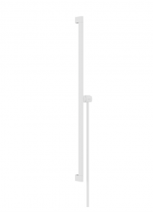 Hansgrohe Unica Drążek prysznicowy E Puro 90 cm z suwakiem EasySlide i wężem prysznicowym Isiflex 160cm biały mat 24403700
