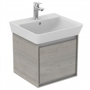 Ideal Standard Connect Air Szafka pod umywalkę Cube 43 cm jasnoszare drewno E0842PS