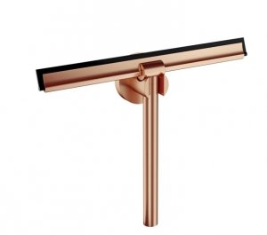 Omnires Uni ściągaczka do wody z uchwytem miedź szczotkowana UN10910CPB