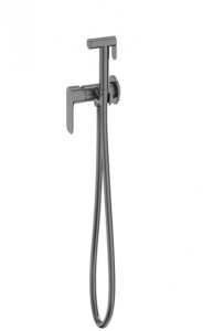 Lavita Bateria bidetowa podtynkowa Spark Gunmetal 5900378341321