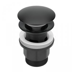 Deante Click-Clack Korek klik klak do umywalki czarny mat NHCN10P