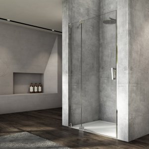 Ronal Sanswiss Cadura drzwi prysznicowe 100 cm lewe srebrny połysk CA13G1005007