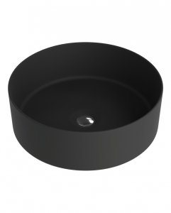 Lavita Umywalka nablatowa Merida Black 37cm 5908211406039