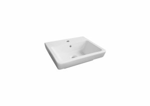 Roca Caserta Umywalka wisząca lub meblowa 50x43 cm biała A3270J3000
