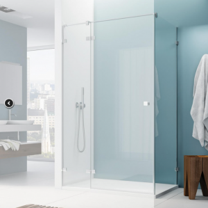 Ronal Sanswiss Annea ścianka prysznicowa 100 cm boczna do drzwi srebrny połysk ANTW110005007