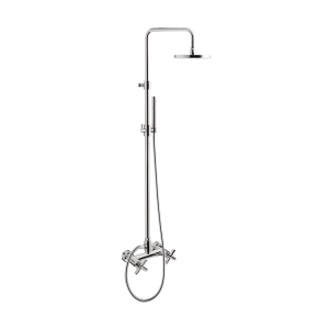 Giulini G G3 kolumna natryskowa z baterią czarny mat 7607WC-S25X/CZAR