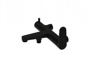 Lavita Bateria wannowo - prysznicowa Cetus Matt Black 5900378341888