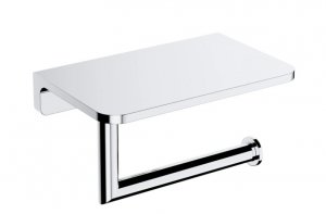 Omnires Modern Project uchwyt na papier toaletowy z półką chrom MP60511CR WYSYŁKA 24H