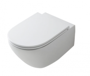 Kerasan 379101 AQUATECH deska sedesowa SLIM RES. wolnoopadająca bianco