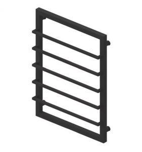 Termix MOKKA Grzejnik łazienkowy drabinkowy 70/53 czarny mat MOKKA7053CM