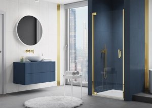 Sanswiss Cadura Gold Line Drzwi wahadłowe jednoczęściowe 75cm profil złoty CA1CG0751207 Sprawdź atrakcyjne rabaty!