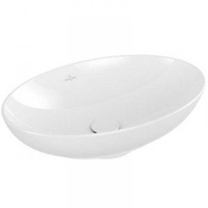 Villeroy & Boch Loop Friends umywalka 56x38 cm nablatowa owalna CeramicPlus Weiss Alpin 4A4700R1 