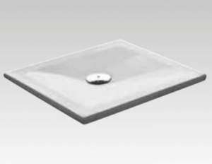 Kerasan H3 Brodzik prostokątny z powłoką antypoślizgową 90x90 cm, biały 704902