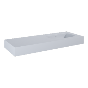 Elita UMYWALKA DIMPLE 120 PRAWA (60+60) ścienna MARMUR STONE MATT 168877 / RE041202027040