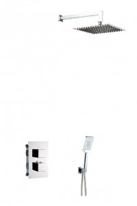 AQG Zestaw prysznicowy termostatyczny Qu Therm EC226 Chrom 19QUTEC22602