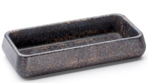 S.V.I.S.Design MISKA 18,5 CM PERSEUS BASIC - DARK STONE, NIEBIESKI, OCHRA I CZARNY, LAKIER MATOWY
