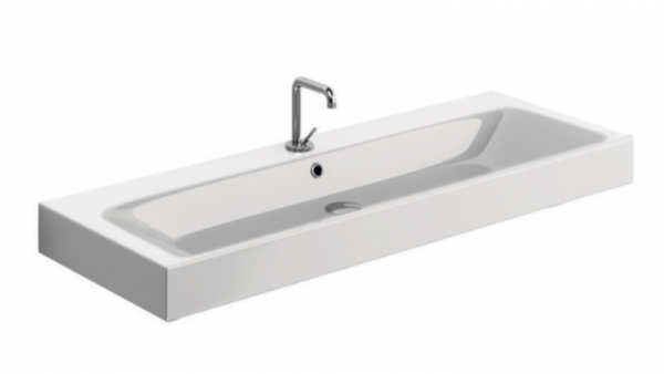 Kerasan 353430 CENTO umywalka 120X45 SOSP/APP biały mat