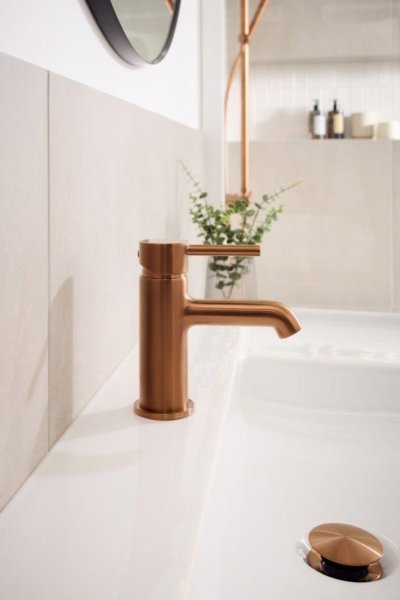 KFA MOZA ROSE GOLD bateria umywalkowa miedź szczotkowana 503281534