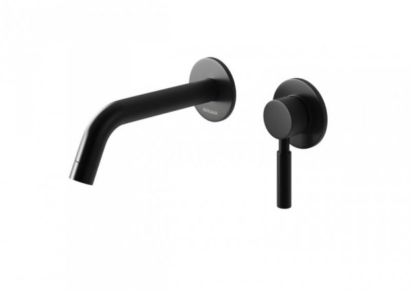 Kohlman Roxin Black bateria umywalkowa podtynkowa QW180RB