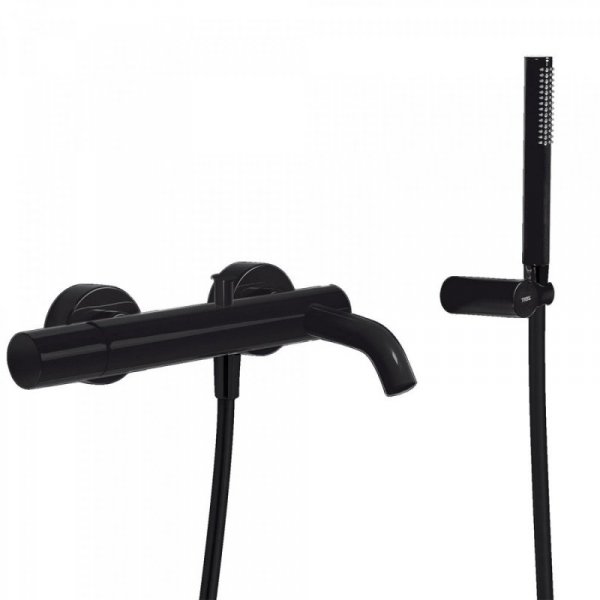 Tres Study bateria wannowa 26117001NM czarny mat 