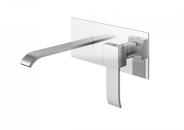 Kohlman Axis bateria umywalkowa podtynkowa chrom QW185N-17cm