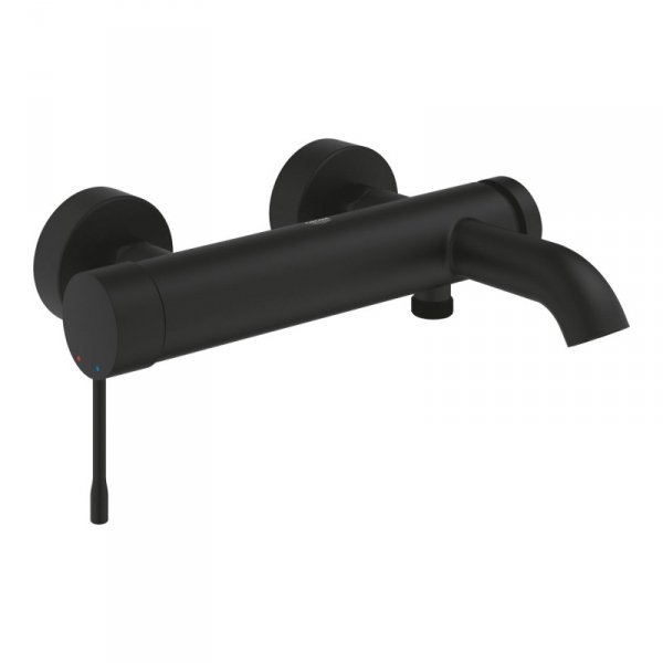 Grohe Essence Bateria wannowa natynkowa phantom black 25250KF1
