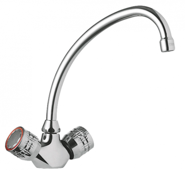 Tres Cocina Bateria dwuuchwytowa kuchenna 123342 Chrom
