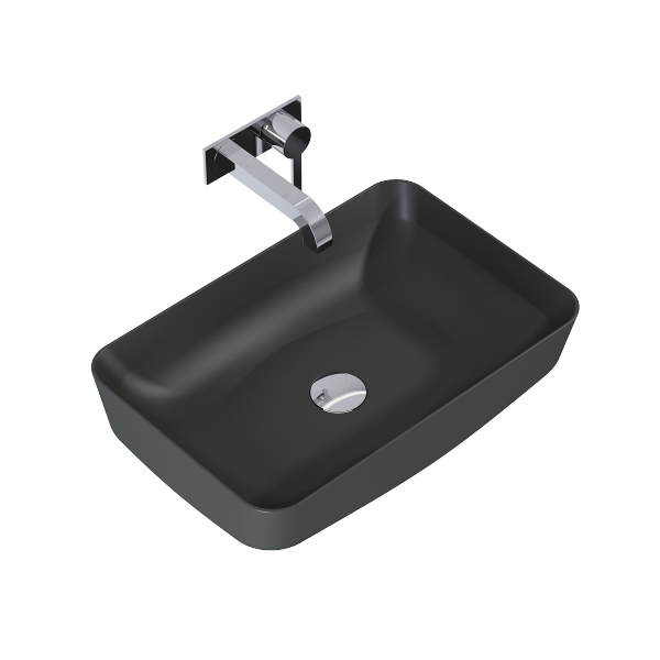 Elita UMYWALKA NOMIA 50x39 BLAT, CERAM ANTHRACITE MATT UMYWALKA NOMIA 50x39 BLAT, CERAM ANTHRACITE MATT 145294