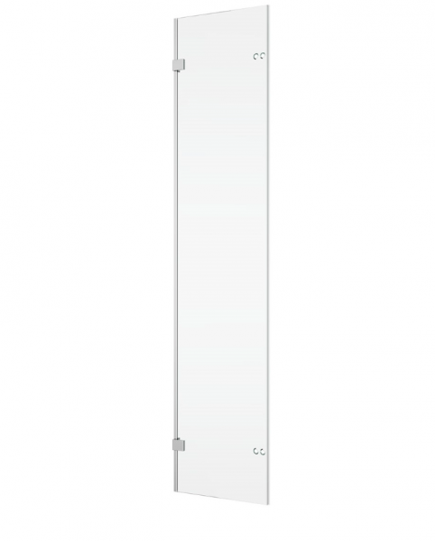 Ronal Sanswiss ścianka boczna do kabiny pięciokątnej 100,1-160x0-200 cm, szkło przezroczyste, profile chrom PUT51SM21007