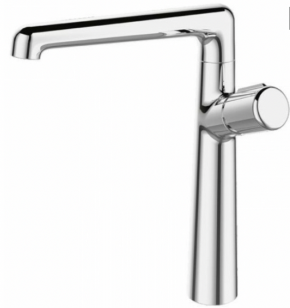 LAVEO PRETTO bateria umywalkowo-zlewozmywakowa wysoka z ruchoma wylewką chrom BAO025D
