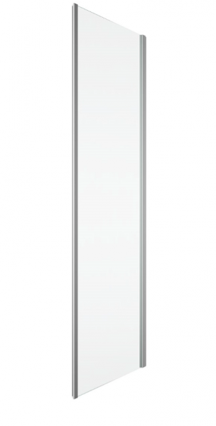 Ronal ścianka boczna 75x200 cm, szkło przezroczyste, profile biały TOPF20750407