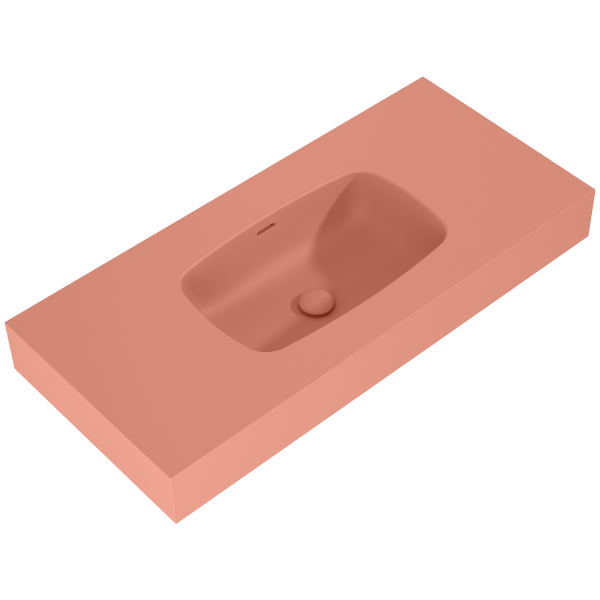 Elita UMYWALKA DIMPLE 100 ścienna MARMUR TERRA PINK MATT 168867 / RE041000026600