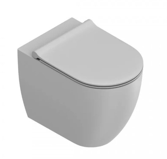 Catalano Sfera muszla WC stojąca Silentech szary mat 0514550023