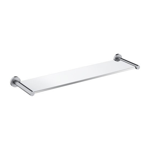 Omnires Modern Project półka łazienkowa szklana nikiel MP60930NI