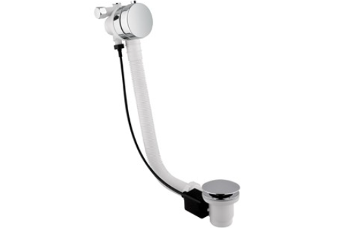 Vicario Przelew wannowy z napełnianiem 55cm  biały mat  260/1151/BM