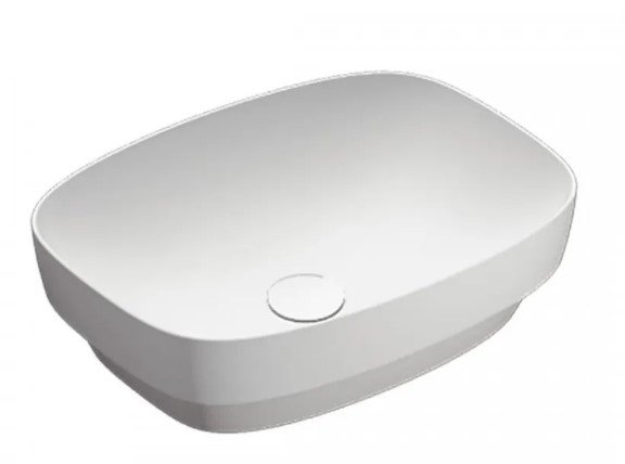Catalano Alvea umywalka wpuszczana 50x38 cm owalna biały mat 0624500021