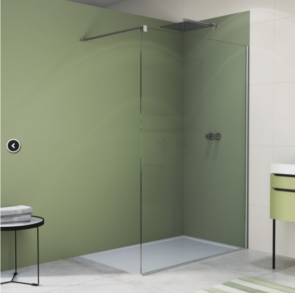 Ronal Sanswiss Easy ścianka wolnostojąca Walk-in 120 cm srebrny połysk STR4P1205007