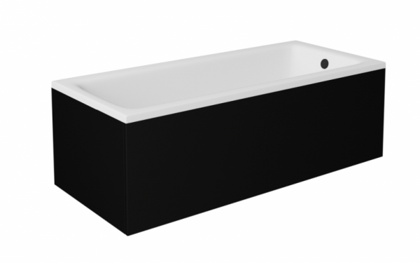 Besco Talia Black obudowa do wanny czarny mat OAT140PKC