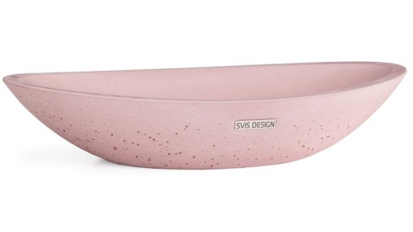 S.V.I.S.Design UMYWALKA 60 CM ORION BASIC - BARDZO JASNY CEGLASTY, BEZ DEKORU, LAKIER MATOWY
